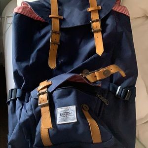 Vintage style backpack